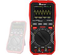 oscilloscope Multimètre 2en1 Affichage numérique Oscillomètre portatif Largeur de bande 1Mhz Taux d'échantillonnage 2.5Msps Fonction de stockage des données pour le bricolage et les tests électronique