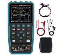 Oscilloscope Multimètre Générateur de Signaux 3 EN 1 Oscilloscope Numérique HANMATEK HO52S Oscilloscope 50 MHz Double Canal avec Ecran Rétroéclairé Fonction de Mémoire