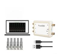 Oscilloscope numérique Fosc53C1 5 canaux d'entrée alimenté par USB Taux d'échantillonnage 1 MHz pour la capture et l'examen du signal électrique