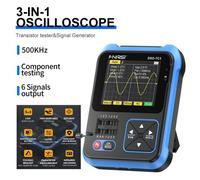 Oscilloscope numérique portable - MIOLOE - DSO-TC3 - 500 kHz - Écran TFT 2,4 pouces - Testeur de transistor