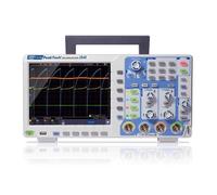 PeakTech P 1341 - Oscilloscope numérique à 4 canaux | 100 MHz | 1 GS/s | 8″ TFT | USB & LAN | FFT, mode XY & compteur de fréquences