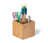 OSCO Bamboo Square Pen Pot