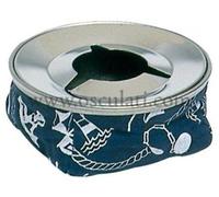 OSCULATI Cendrier Acier INOX Bleu