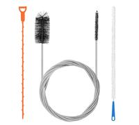 OSDUE Lot de 3 Deboucheur Canalisation Brosse, Réutilisable Brosse Nettoyage Deboucheur Canalisation Furet Deboucheur WC Outil de Débouchage d'évier pour Tuyauterie égouts,Lavabo,Baignoire,Cuisine
