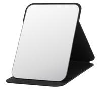 OSDUE Miroir de Maquillage, Portable Table Miroirs Pliable, Super HD Miroir Multi Angle Pliant en Cuir PU Facile à Transporter Miroirs de Voyage Ultra Fin et Durable Pliable, 21.5x15.5cm