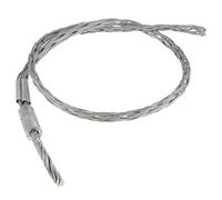Oshhni Cable Pulling Grip Poignée de Traction Câbles Chaussette Filetée Métallique Protection de Câble Acier Galvanisé Fonction Traction Adaptée pour