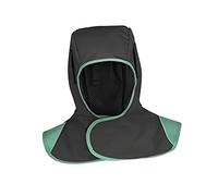 Oshhni Cagoule de protection complète, lavable, résistante aux flammes, réutilisable, anti-poussière pour soudeur, complet, protection de la, noir