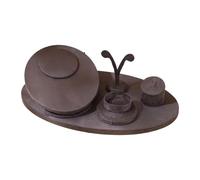 Oshhni Présentoir à Bijoux Polyvalent, Support de décoration pour la Maison, Organisateur de bagues, Cadeaux, Ornement pour la Vente au détail personnelle, Gris