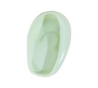 Oshhni Protège-Oreilles Coiffure Silicone Réutilisable Capuchons Oreilles Imperméables Doux Couvre-Oreilles Teinture Cheveux Accessoire Salon Beauté Adapté S, Vert