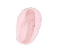 Oshhni Protège-Oreilles Coiffure Silicone Réutilisable Capuchons Oreilles Imperméables Doux Couvre-Oreilles Teinture Cheveux Accessoire Salon Beauté Adapté S, Rose