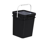 Oshhni Seau de Conservation Alimentaire Carré avec Couvercle, Bac de Rangement Alimentaire Étanche Robuste et Multifonctionnel, Seau de Stockage pour Industriel, Domestique et Cuisine, 20L