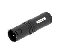 Oshhni Testeur d'éclairage de scène Testeur de lumières par avec indicateur Outil de Test de défaut de Ligne de DMX 3 Broches 5 cm x 2 cm Outil de
