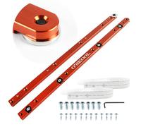 O'SKOOL Lot de 2 barres coulissantes pour scie de table, 430 mm