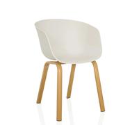 OSLO W - Chaise à coque Blanc