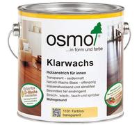 Osmo Cire Huile Pour Bois Clair Incolore Satinée Intérieur 2500ml