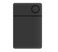 Osmond Rechercheur de Cartes sans Icard pour L'Application Find My, Suivi Global Contrôlé par Bluetooth, Localisateur de Documents Intelligent, Noir