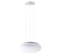 OSMONT ARA73050 ARAKIS LE3 Suspension en verre, blanche, IP40, 3000 K, LED 24 W
