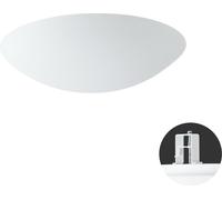 OSMONT AUR59364 AURA V5 plafonnier/mural verre semi-permanent blanc IP44 3000 K 34W LED