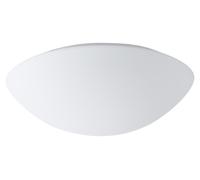 OSMONT AUR71107 AURA 3 Plafonnier/applique murale en verre, blanc, IP43, 3000/4000 K, LED 13 W