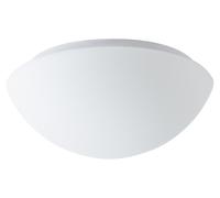 OSMONT AUR71500 AURA 2 Plafonnier/applique murale en verre, blanc, IP43, 4000 K, LED 11 W