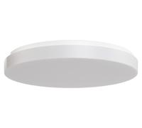 OSMONT CAR67694 CARINA 2 Plafonnier/applique murale en verre, blanc, IP44, 4000 K, LED 32 W