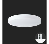 OSMONT DEL68171 DELIA V3 plafonnier/applique plastique semi-encastré blanc IP44 3000 K 49W LED combinaison de secours 3 h
