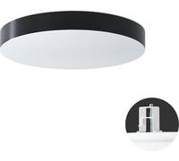 OSMONT DEL69832 DELIA CV2 plafonnier/applique plastique semi-encastré blanc / blanc - noir IP44 4000 K 24W LED DALI