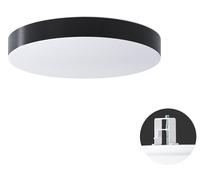 OSMONT DEL69833 DELIA CV2 plafonnier/applique plastique semi-encastré blanc / blanc - noir IP44 4000 K 27W LED DALI HF