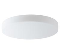 OSMONT EDN51373 EDNA 5 : plafonnier/applique murale en verre, blanc, indice de protection IP43, 3000 K, LED 34 W