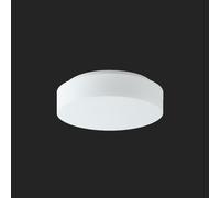 OSMONT ELS70896 ELSA 2 IP : plafonnier/applique murale en verre, blanc, IP65, 4000 K, éclairage de secours LED 11 W, combiné, 3 heures