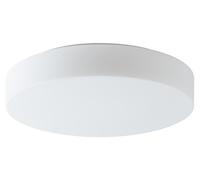 OSMONT ELS71233 ELSA 4 Plafonnier/applique en verre, blanc, IP44, 3000/4000 K, LED 17 W, DALI