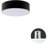 OSMONT ERI67630 ERIS CV2 plafonnier/mural verre semi-permanent blanc / blanc - noir IP44 4000 K 18W LED DALI
