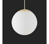 OSMONT ISI72677 ISIS P3 PM-M HP Suspension plastique laiton poli / blanc IP40 4000 K 52W LED combinaison de secours 3 h