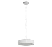 OSMONT KRU60183 KRUGER P2 FOP Suspension en plastique, blanche, indice de protection IP40, 3000 K, LED 24 W, DALI