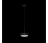 OSMONT KRU60673 KRUGER P1 FOP Suspension en plastique, noir, indice de protection IP40, 4000 K, éclairage de secours LED 18 W, combiné, 3 heures