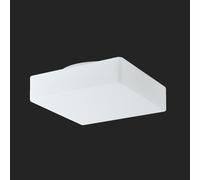 OSMONT LIN59202 LINA 6 plafonnier/mural en verre blanc IP43 3000 K 27W LED combinaison de secours 3 h
