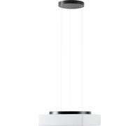 OSMONT LIN71403 LINA LE7 luminaire suspendu en verre noir/blanc IP40 3000/4000 K 24W LED