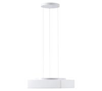 OSMONT LIN73569 LINA LE7 Suspension en verre, blanche, indice de protection IP40, 4000 K, LED 24 W