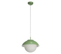 OSMONT LUK60032 LUKIDA ST2 Suspension en verre, vert/blanc, indice de protection IP40, 3000 K, LED 20 W