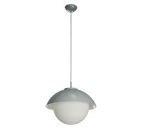 OSMONT LUK60040 LUKIDA ST3 Suspension en verre, gris/blanc, indice de protection IP40, 3000 K, LED 27 W