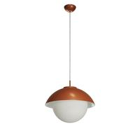 OSMONT LUK60546 LUKIDA ST3 Suspension en verre, terre cuite/blanc, indice de protection IP40, 4000 K, LED 27 W