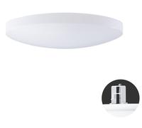 OSMONT SAG63179 SAGITA V2 plafonnier/applique plastique semi-encastré blanc IP44 2700-6500 K 32W LED
