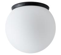 OSMONT STY71516 STYX 1 plafonnier/mural en verre noir/blanc IP65 4000 K 9W LED DALI