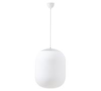 OSMONT TAN58100 TANIA P1 luminaire suspendu en verre blanc IP40 100W E27