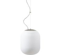 OSMONT TAN62872 TANIA L2 HP luminaire suspendu en verre acier inoxydable poli / blanc IP40 4000 K 59W LED