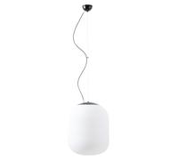 OSMONT TAN67806 TANIA L1 luminaire suspendu en verre noir/blanc IP40 4000 K 27W LED DALI