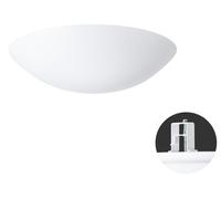 OSMONT TIT65027 TITAN V2 plafonnier/applique plastique semi-encastré blanc IP44 3000 K 33W LED DALI HF