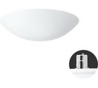 OSMONT TIT65038 TITAN V2 plafonnier/applique plastique semi-encastré blanc IP44 3000 K 34W LED HF