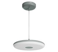 OSMONT ZET60052 ZETA ST1 FP Suspension en plastique, gris/blanc, indice de protection IP40, 3000 K, LED 31 W