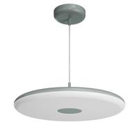 OSMONT ZET60064 ZETA ST2 FP Suspension en plastique, gris/blanc, indice de protection IP40, 3000 K, LED 38 W